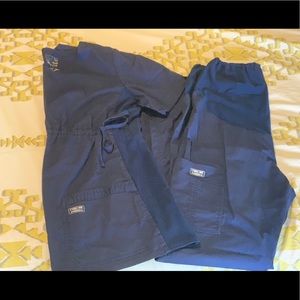 Cherokee navy *Maternity* scrubs set